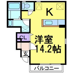 クレメントの物件間取画像